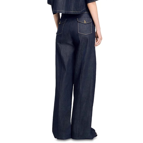 Marshal High Rise Jeans in Deep Blue - Picture 2 of 7